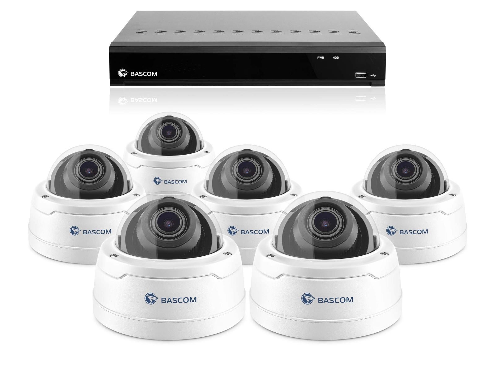 Trådlöst 6-dome-system PRO