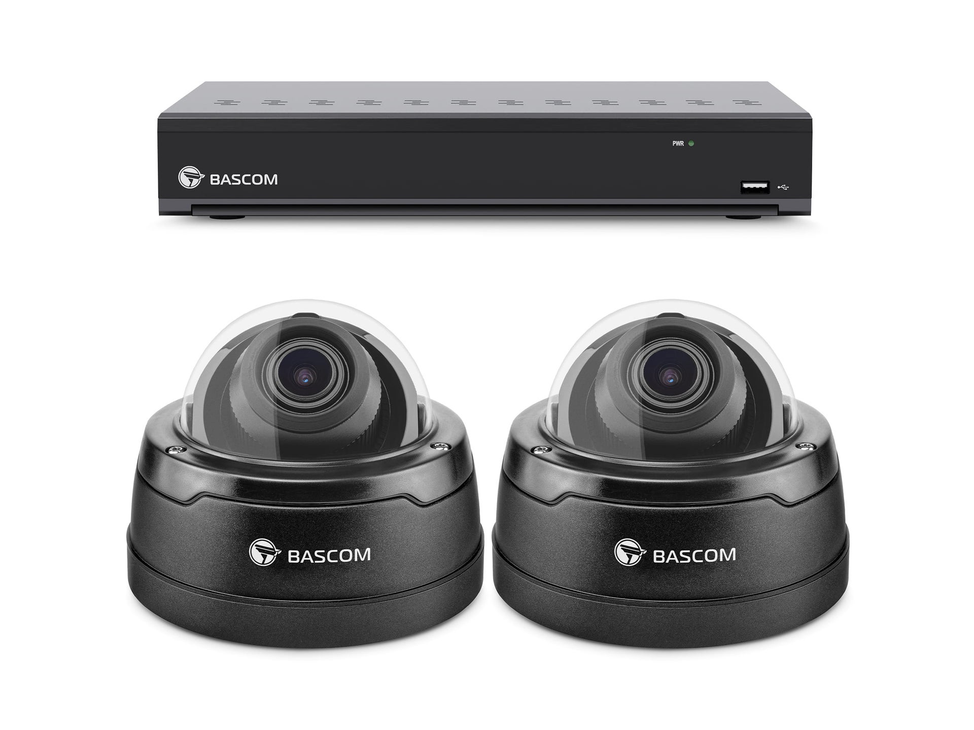 Trådbundet 2-dome-system PRO