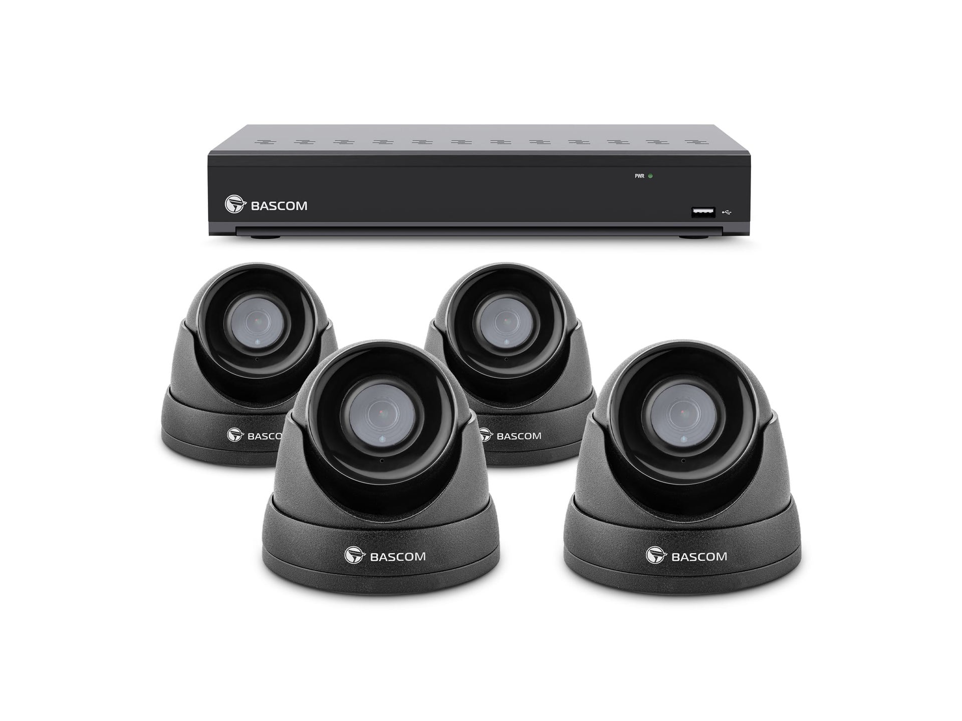 Trådlöst 4-dome-system