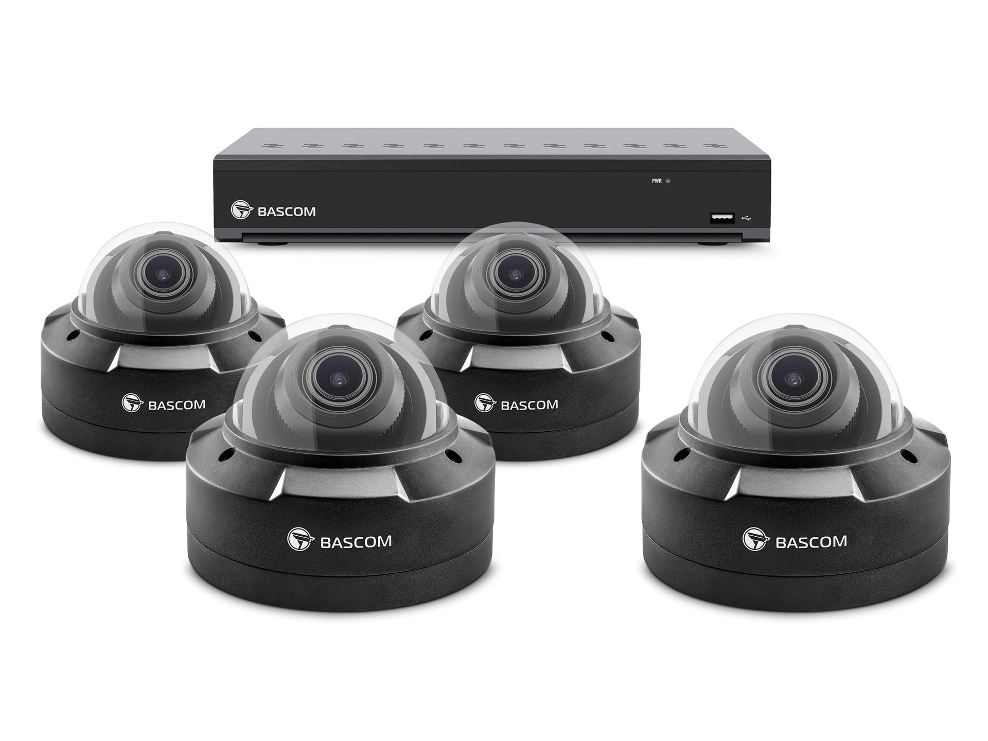 Trådlöst 4-dome-system PLUS