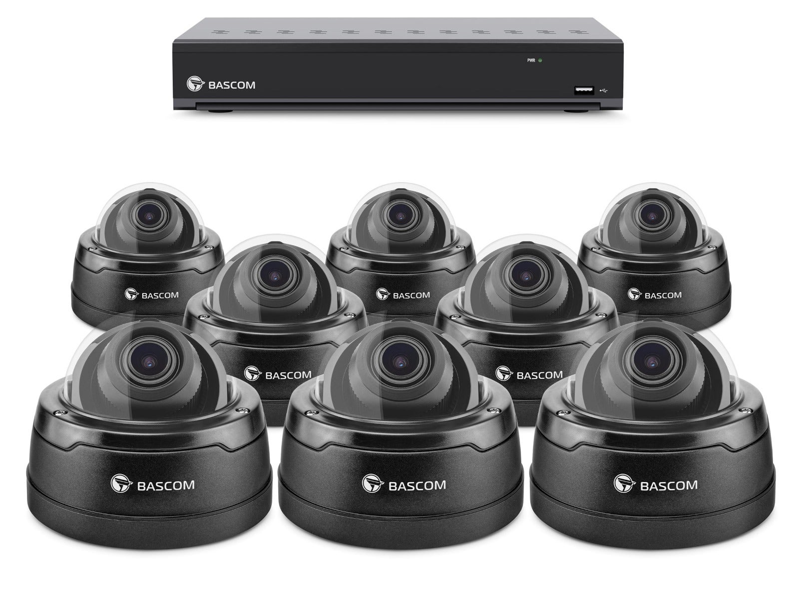 Trådlöst 8-dome-system PRO