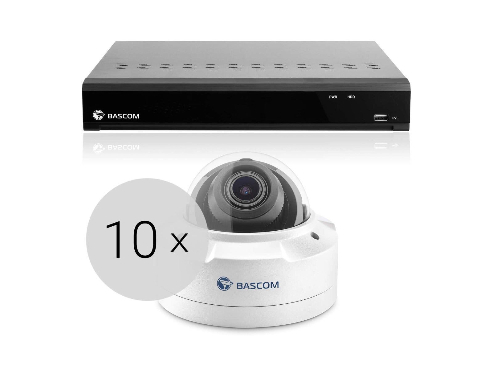 Trådlöst 10-dome-system PLUS