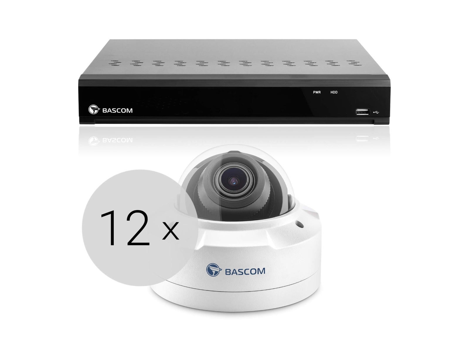 Trådlöst 12-dome-system PLUS