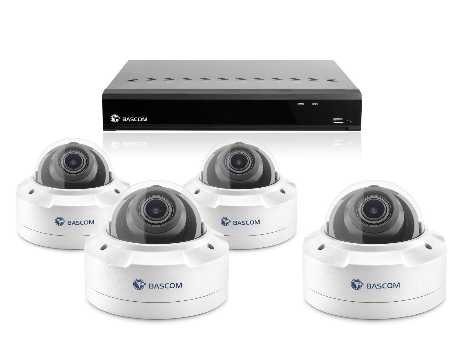 Trådlöst 4-dome-system PLUS