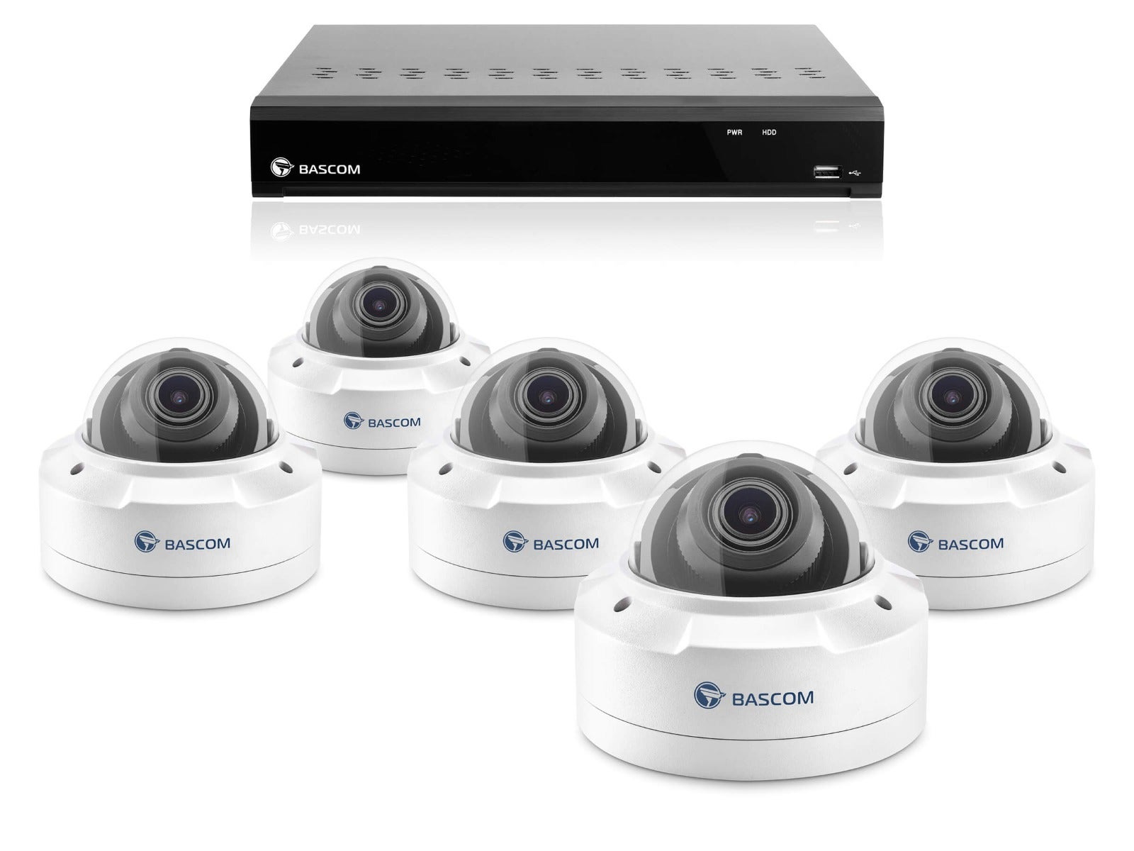 Trådlöst 5-dome-system PLUS