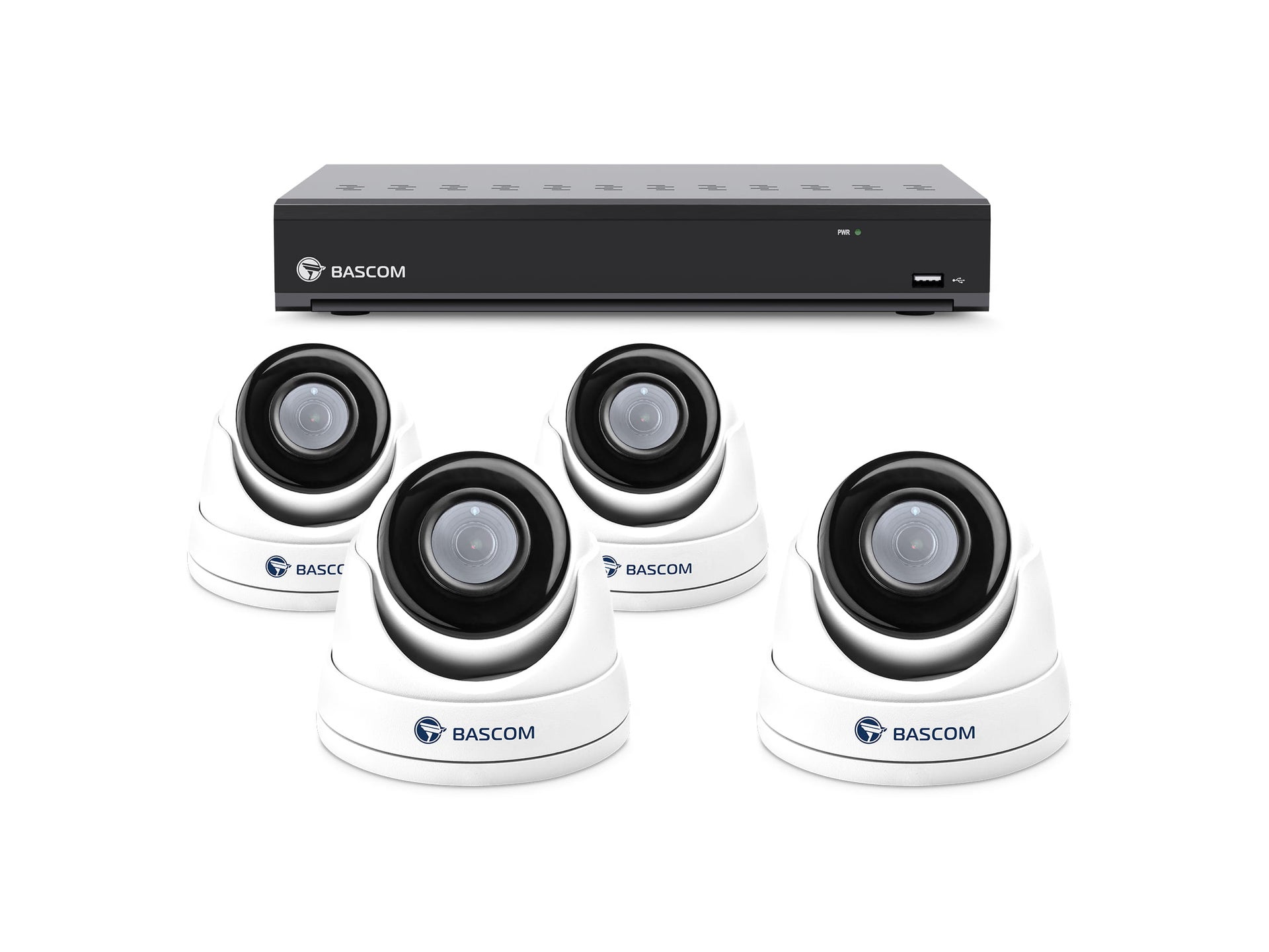 Trådlöst 4-dome-system
