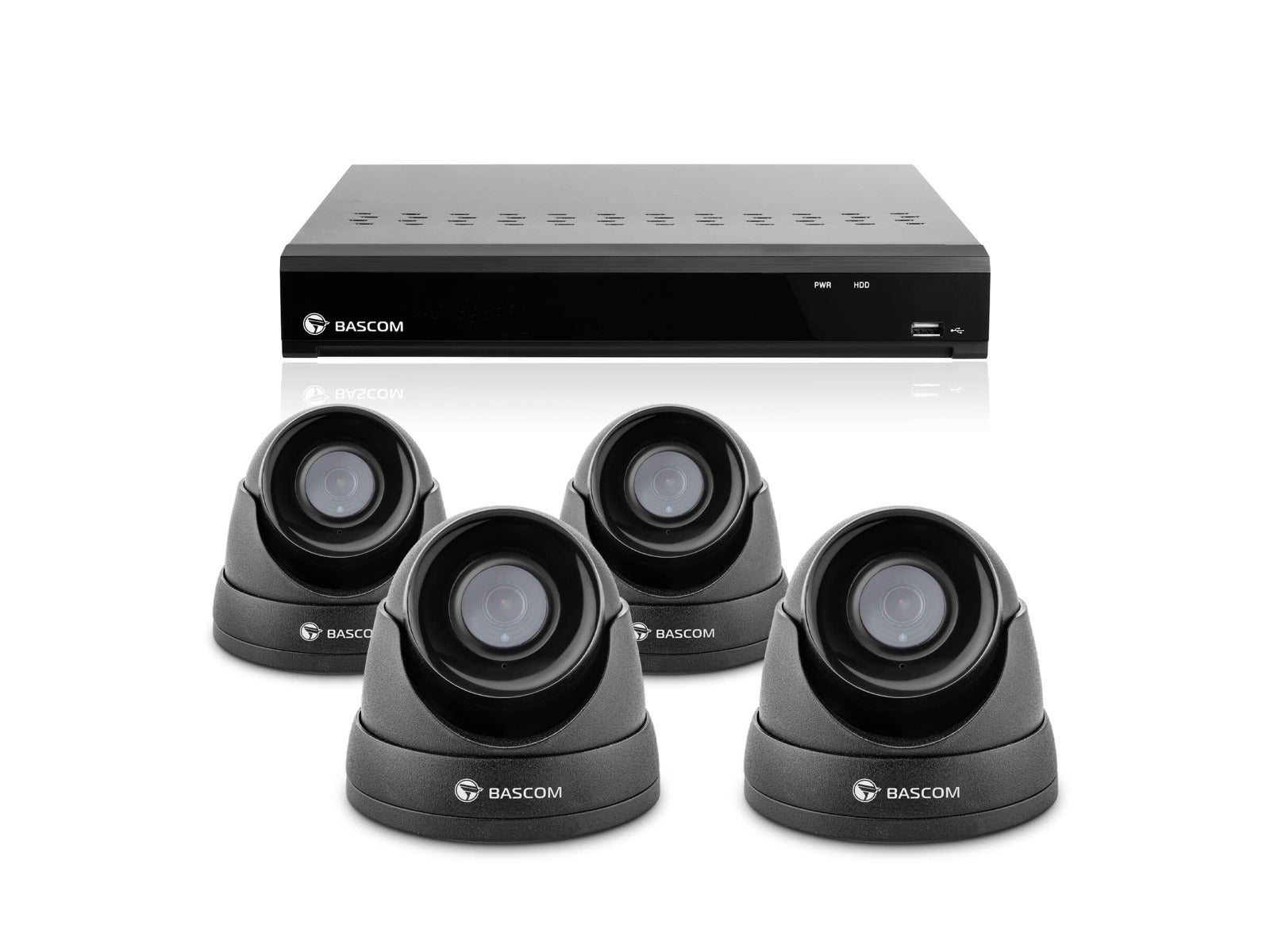 Trådlöst 4-dome-system Trådlöst 4-dome-system