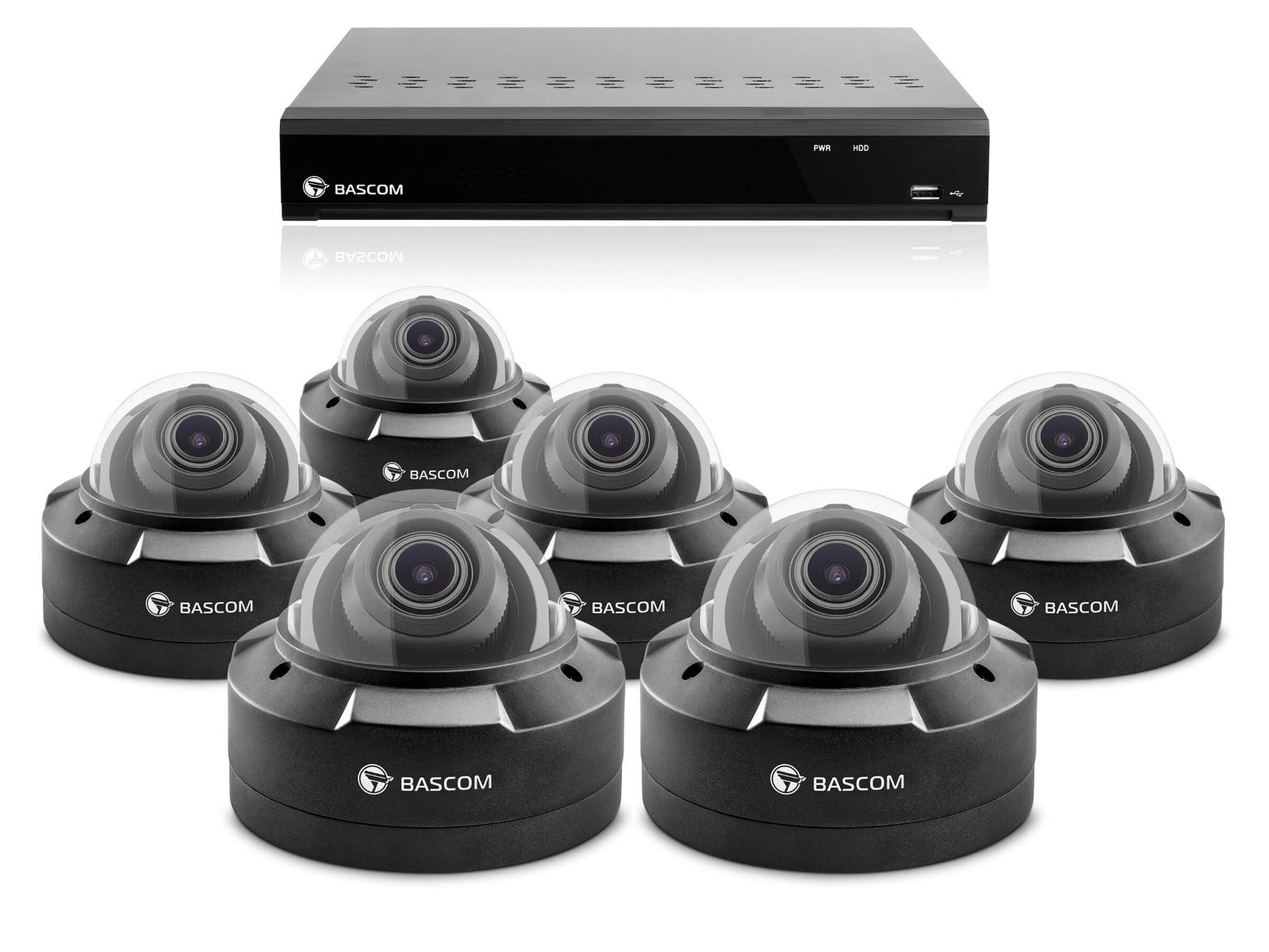 Trådlöst 6-dome-system PLUS Trådlöst 6-dome-system PLUS