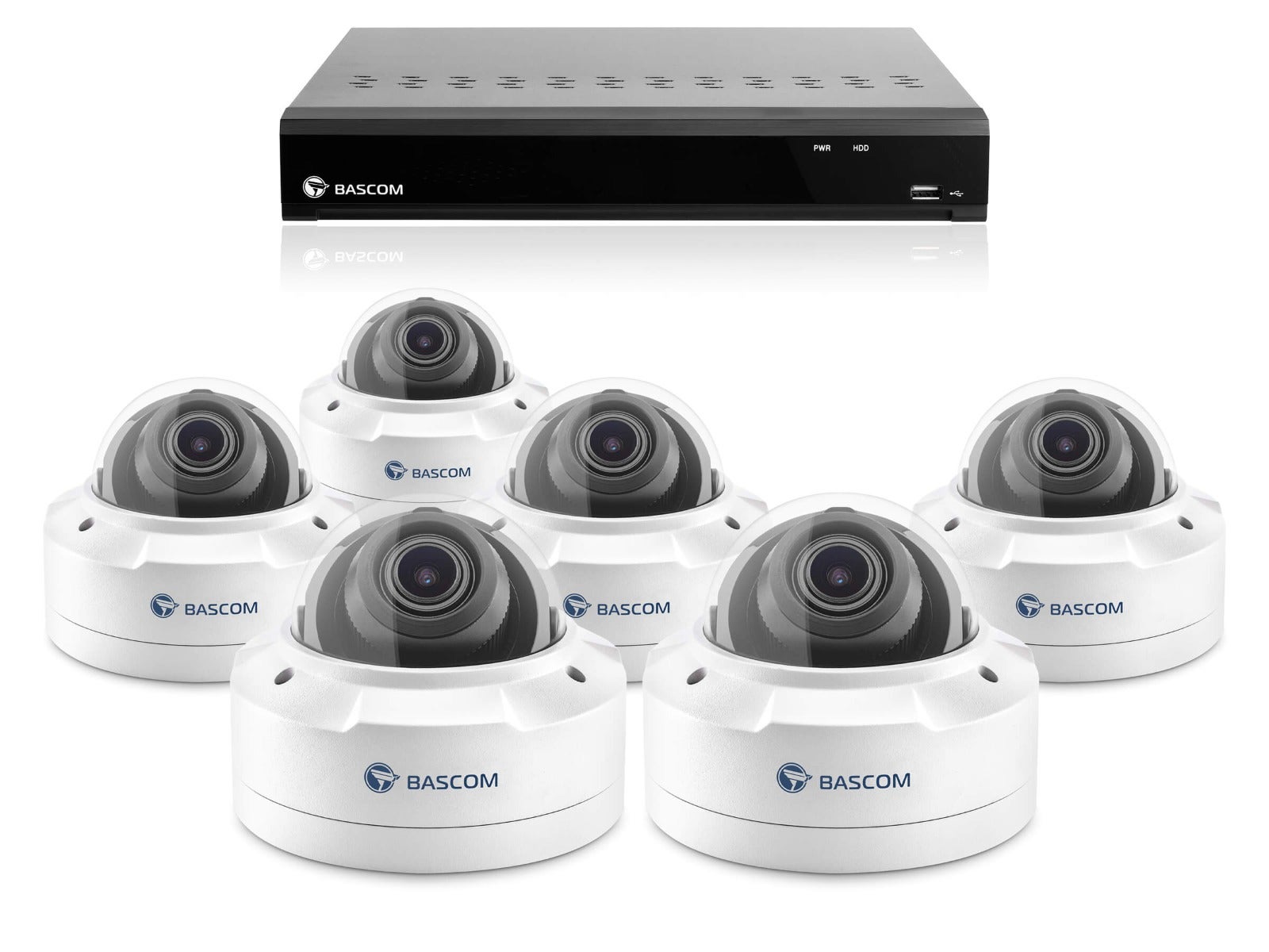 Trådbundet 6-dome-system PLUS Trådbundet 6-dome-system PLUS