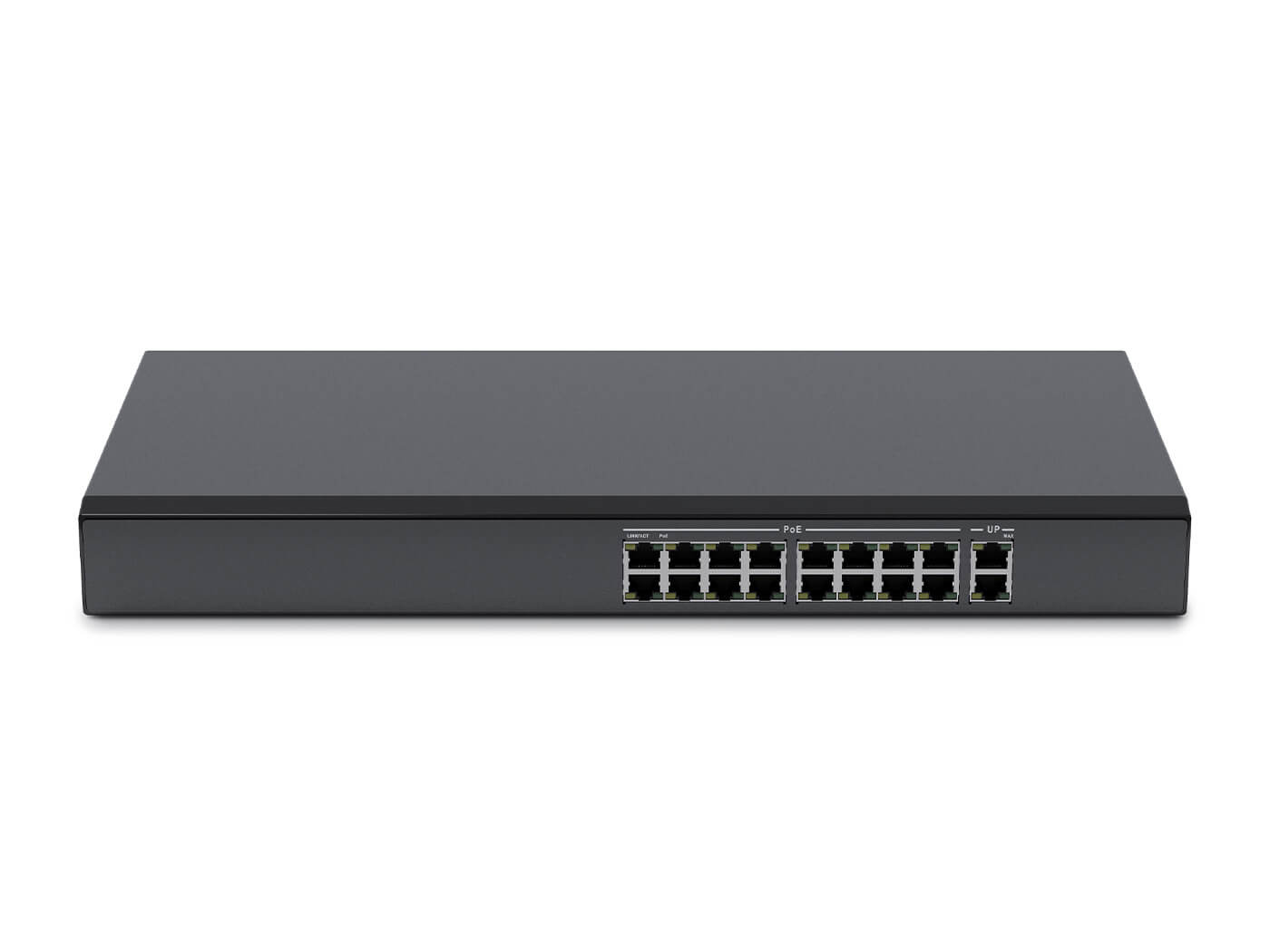 16-kanals PoE-switch 16-kanals PoE-switch